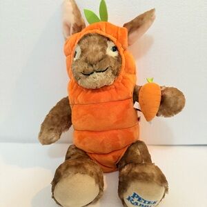 Build a Bear Peter Rabbit Carrot Costume Easter Plush Bunny Stuffed Animal